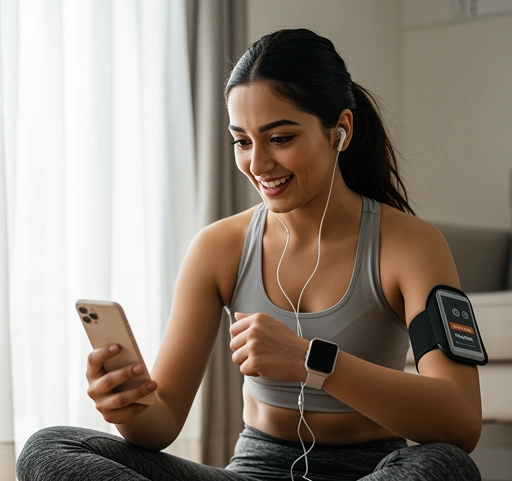 Male athlete performing lunge exercise during a workout session